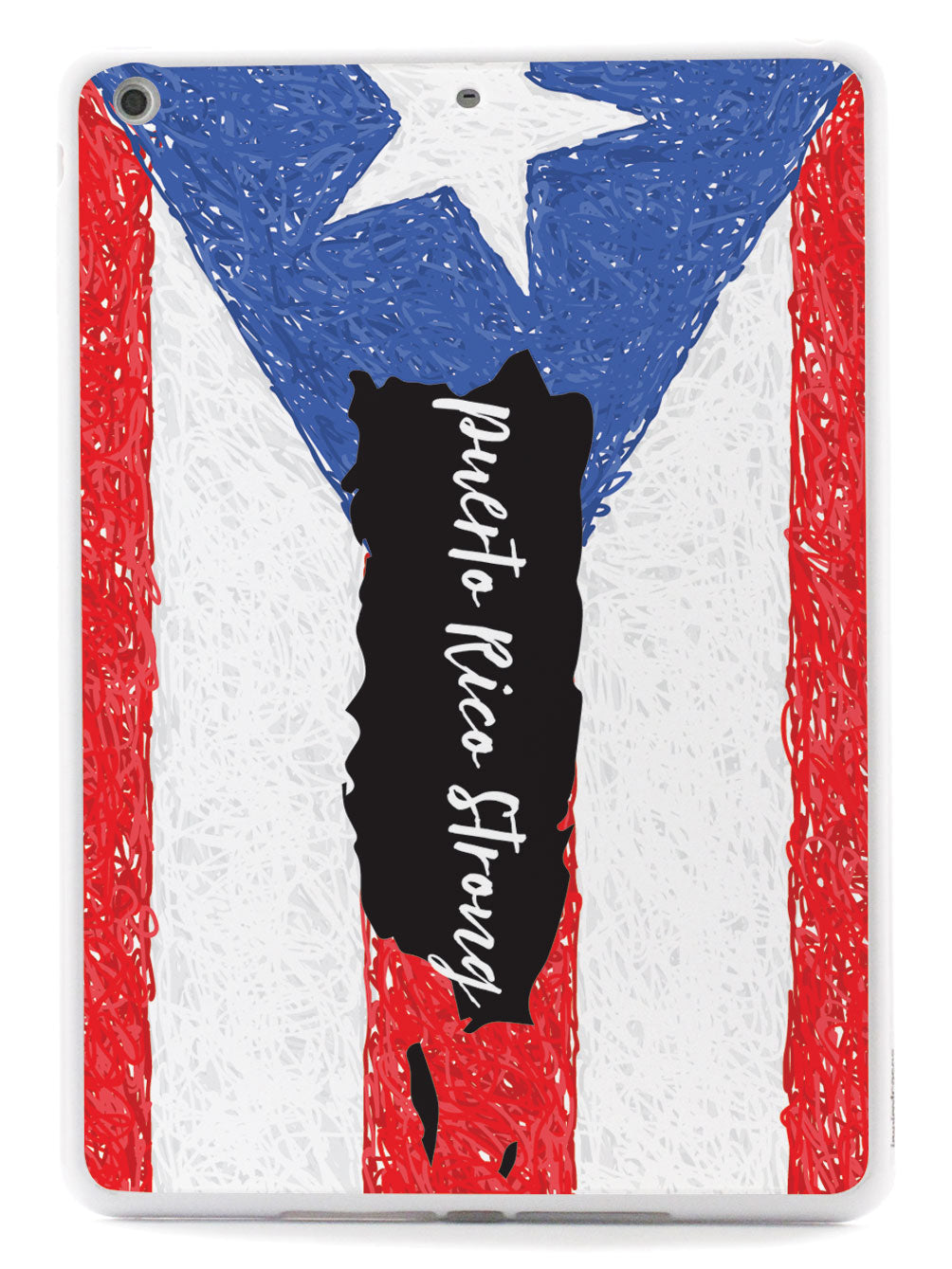 Puerto Rico Strong - Flag Outline Case