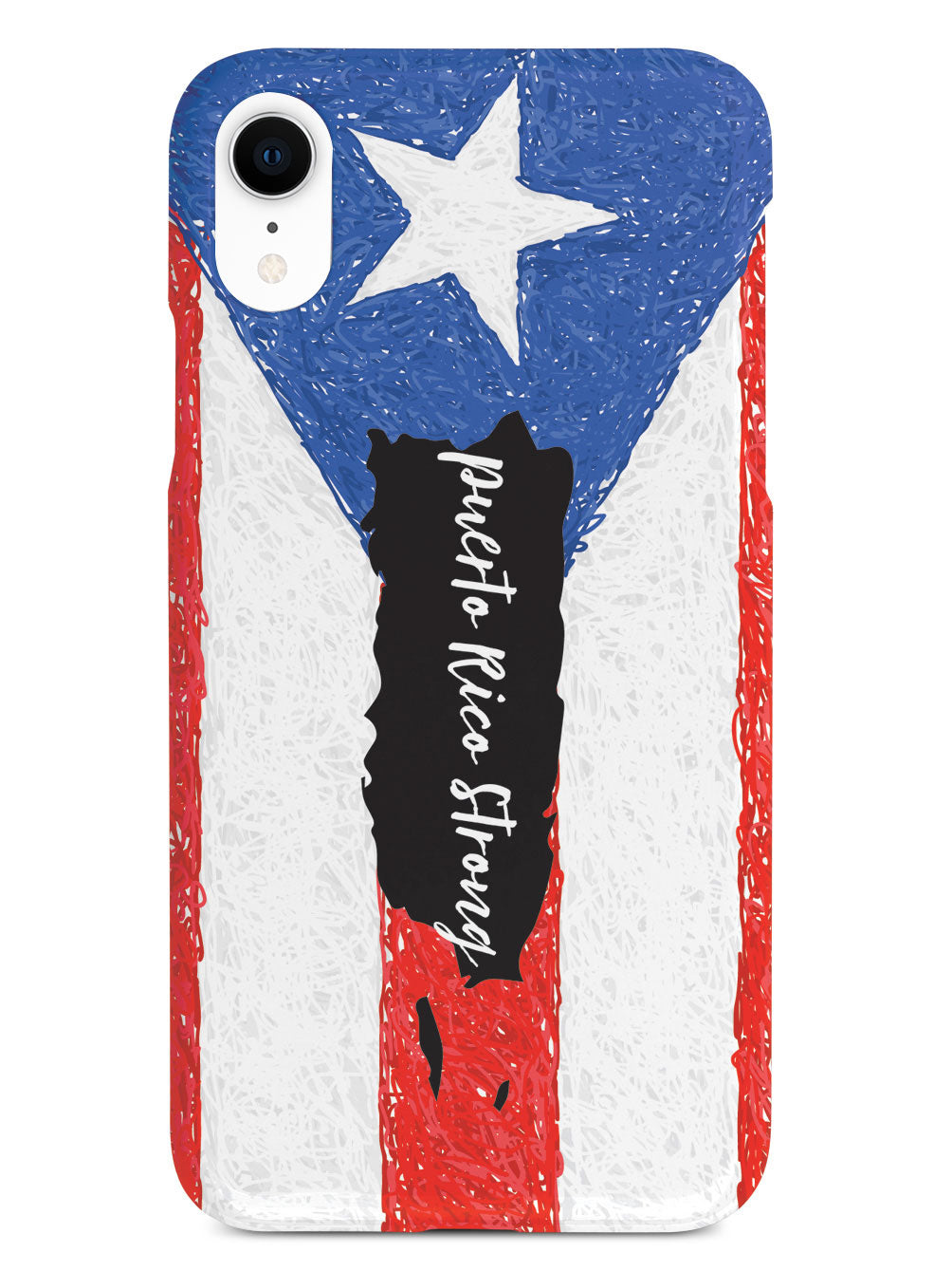 Puerto Rico Strong - Flag Outline Case