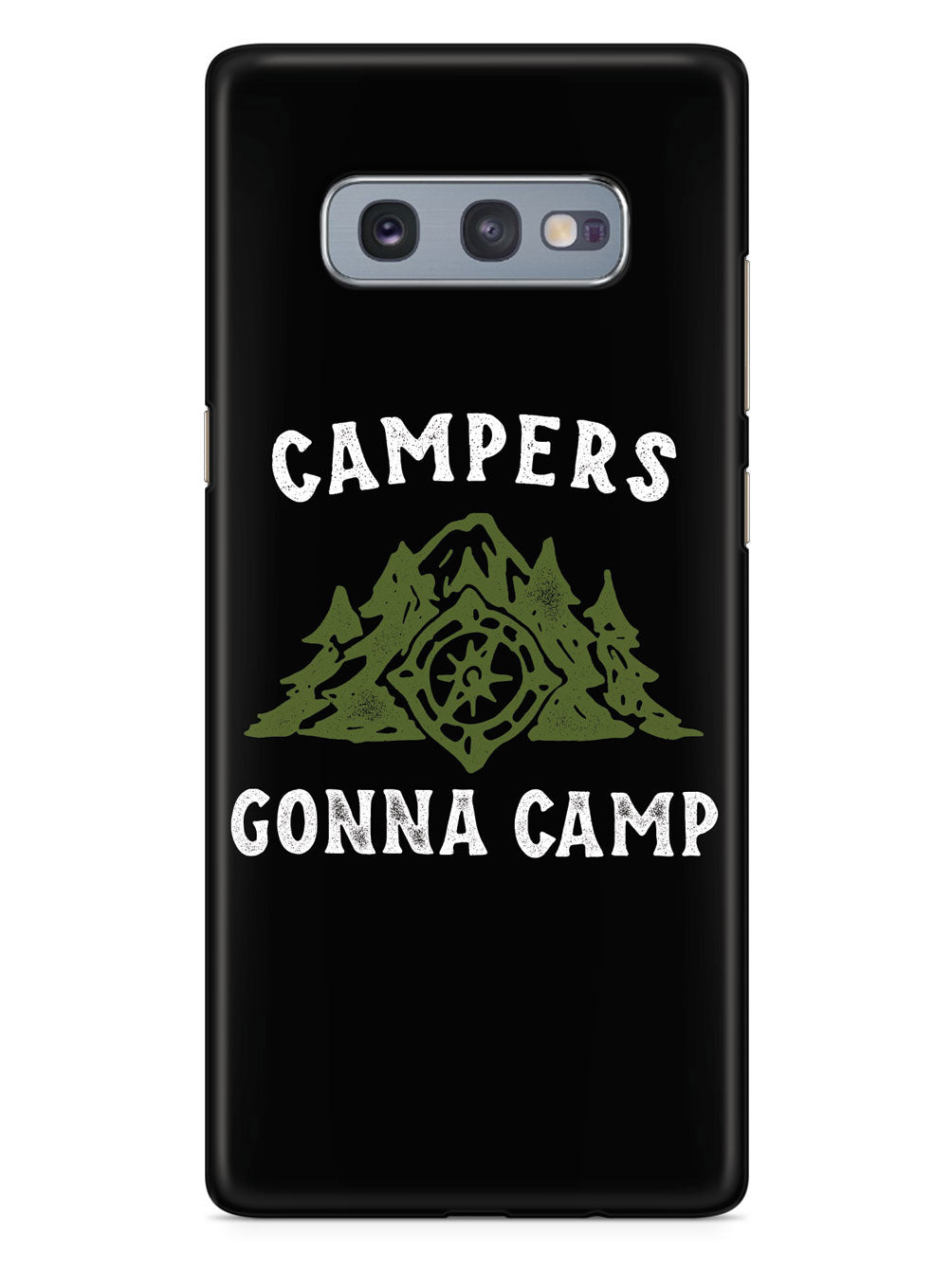 Campers Gonna Camp - Black Case