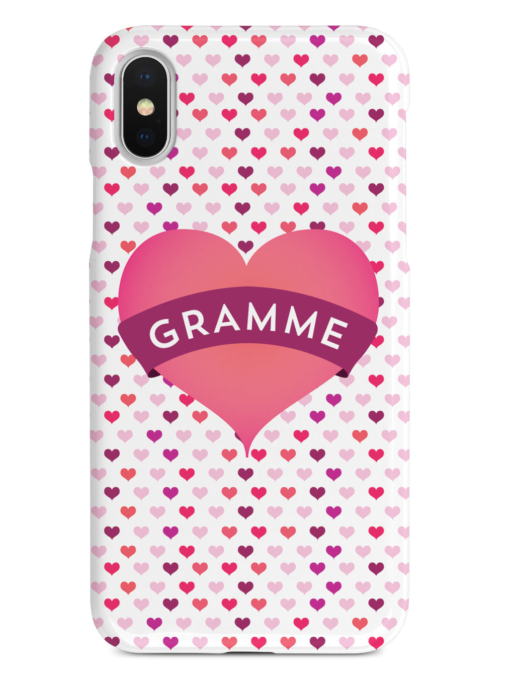 Gramme Heart for Grandma Case