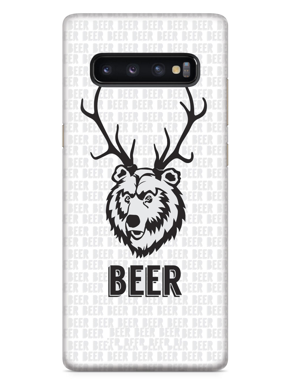 Bear + Deer = Beer Humor Funny Case