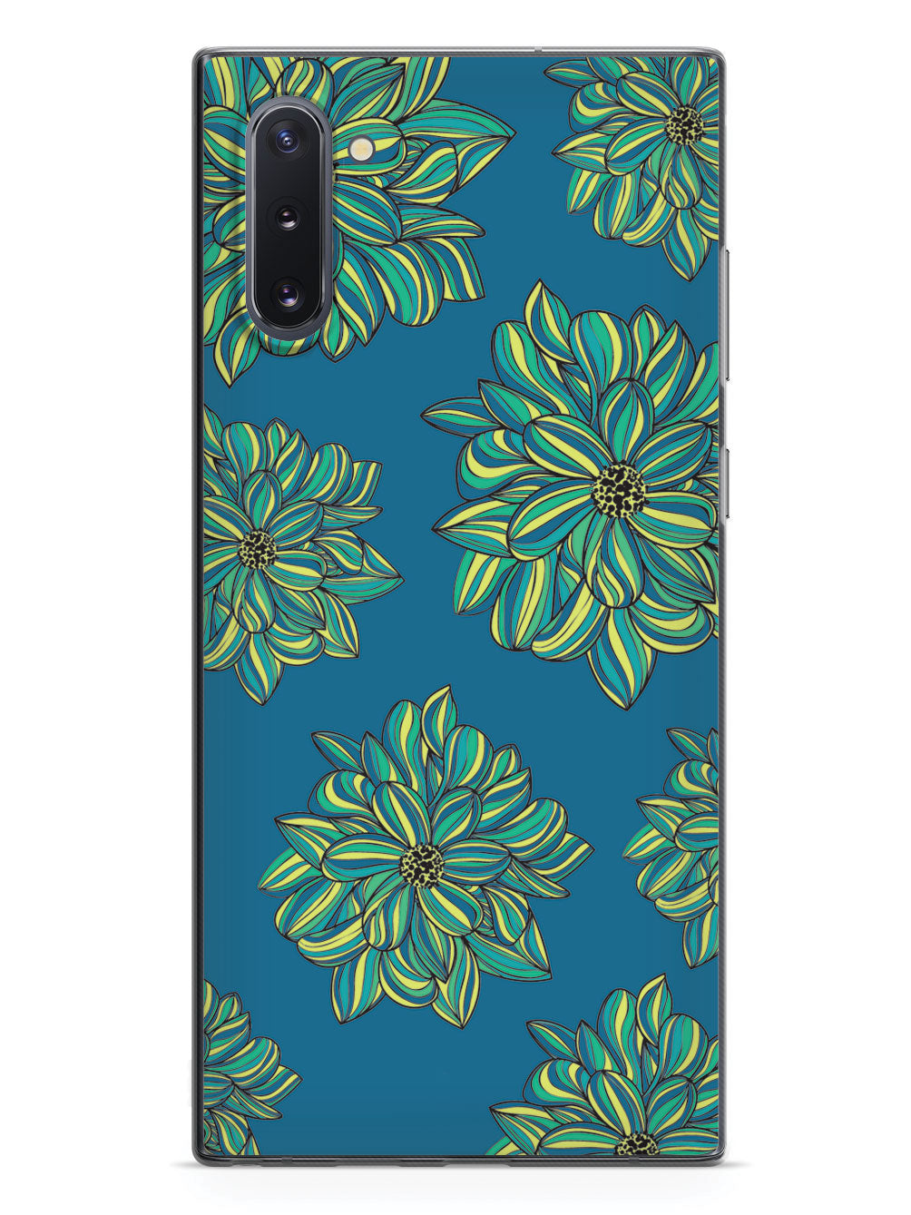 Blue Flower Pattern Case