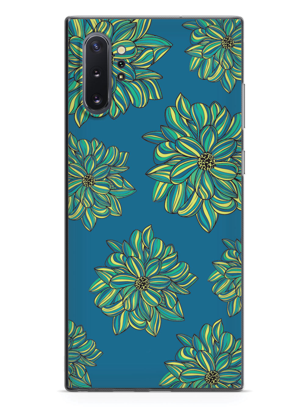 Blue Flower Pattern Case