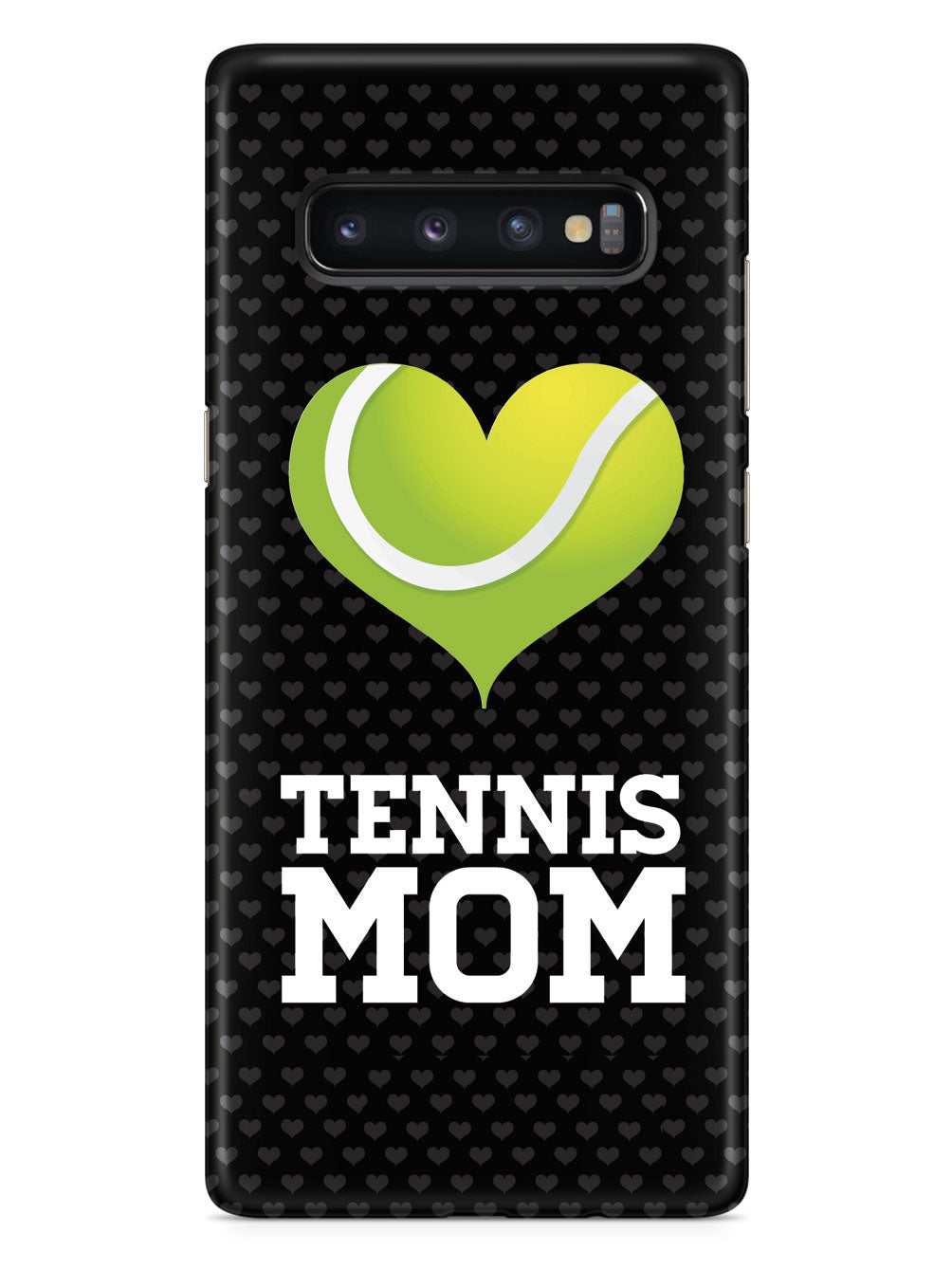 Tennis Mom Ball in a Heart Case