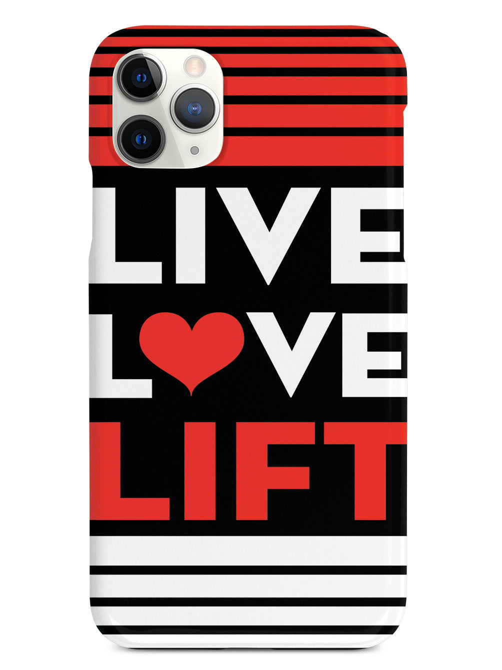 Live, Love, Lift Working Out Gym Case