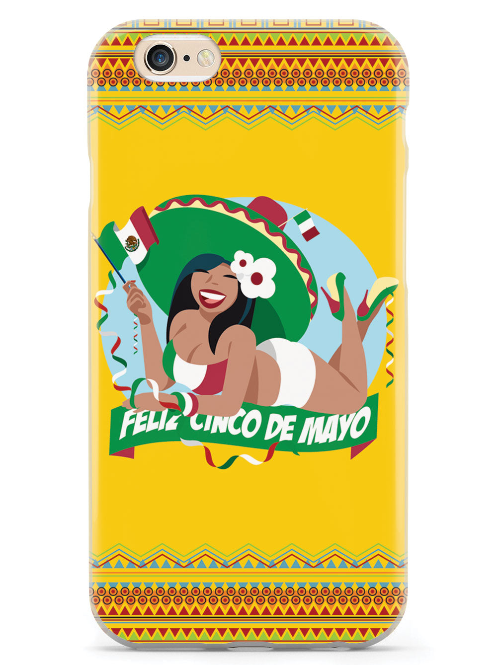 Cinco de Mayo Girl - White Case