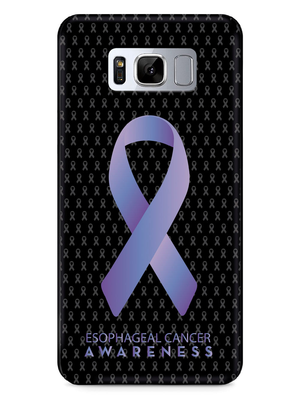 Esophageal Cancer - Awareness Ribbon - Black Case