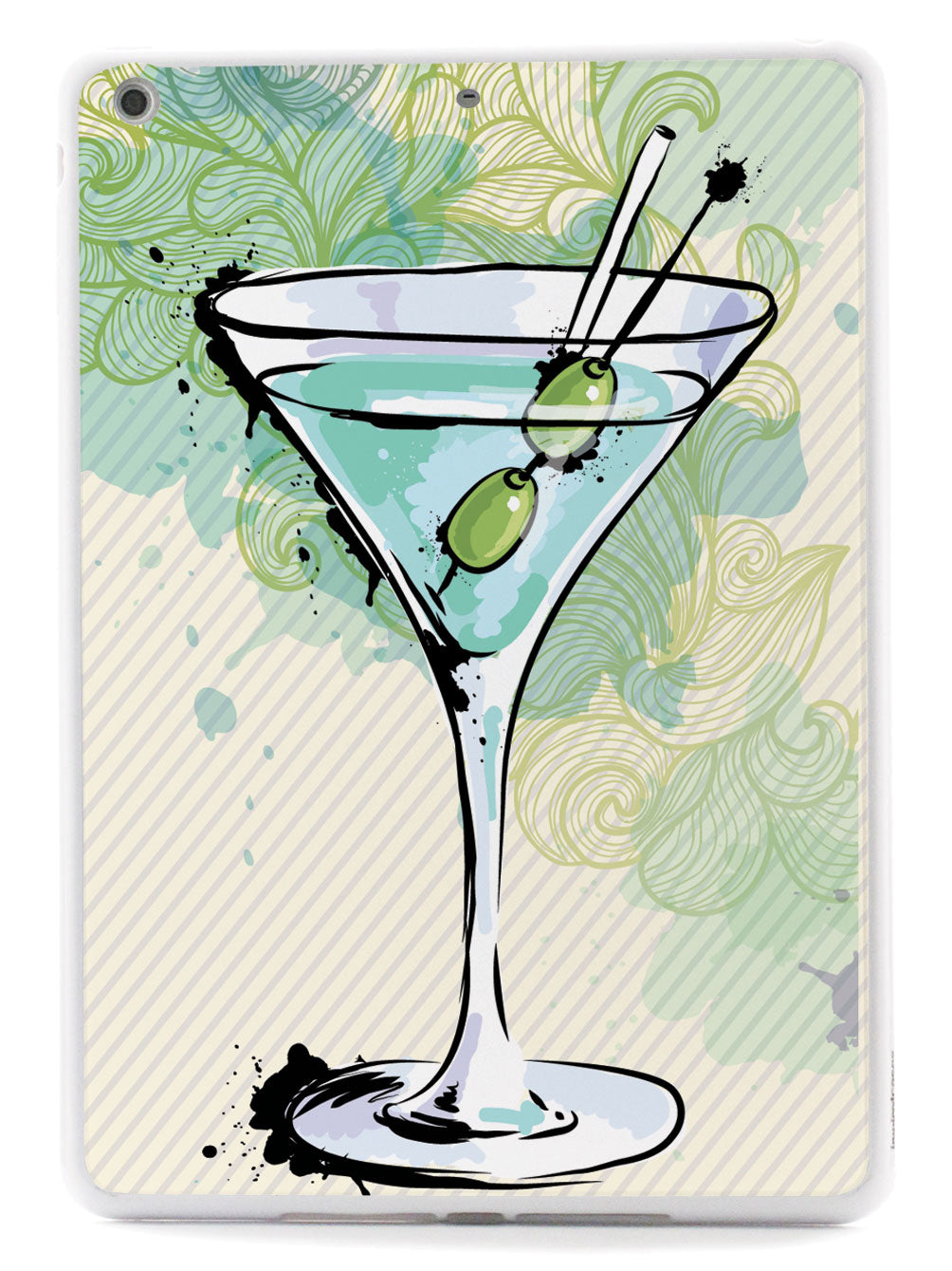 Watercolor Martini - White Case