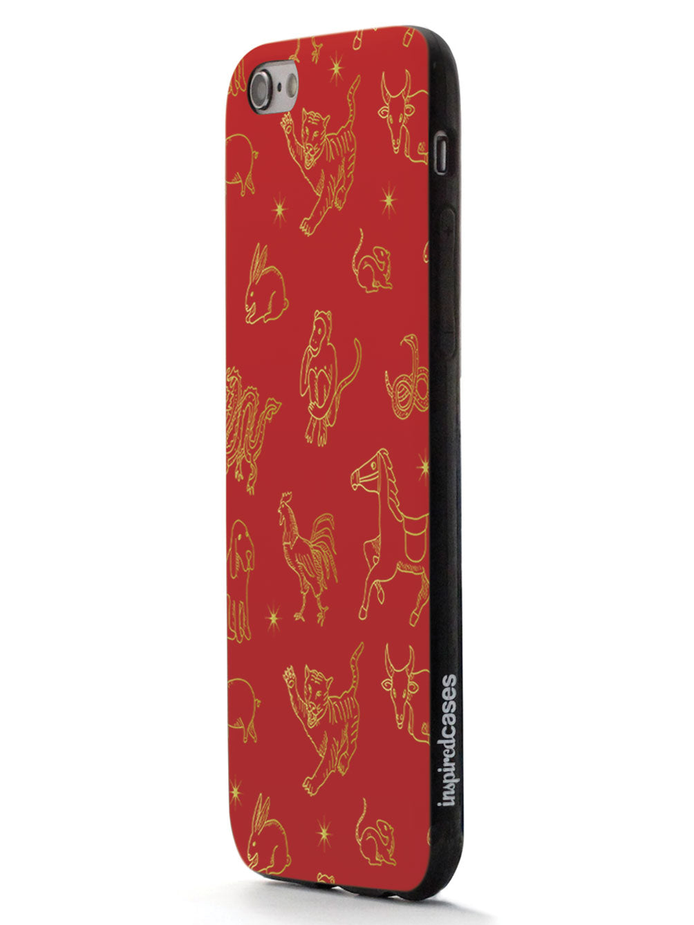 Chinese Zodiac Pattern - Black Case