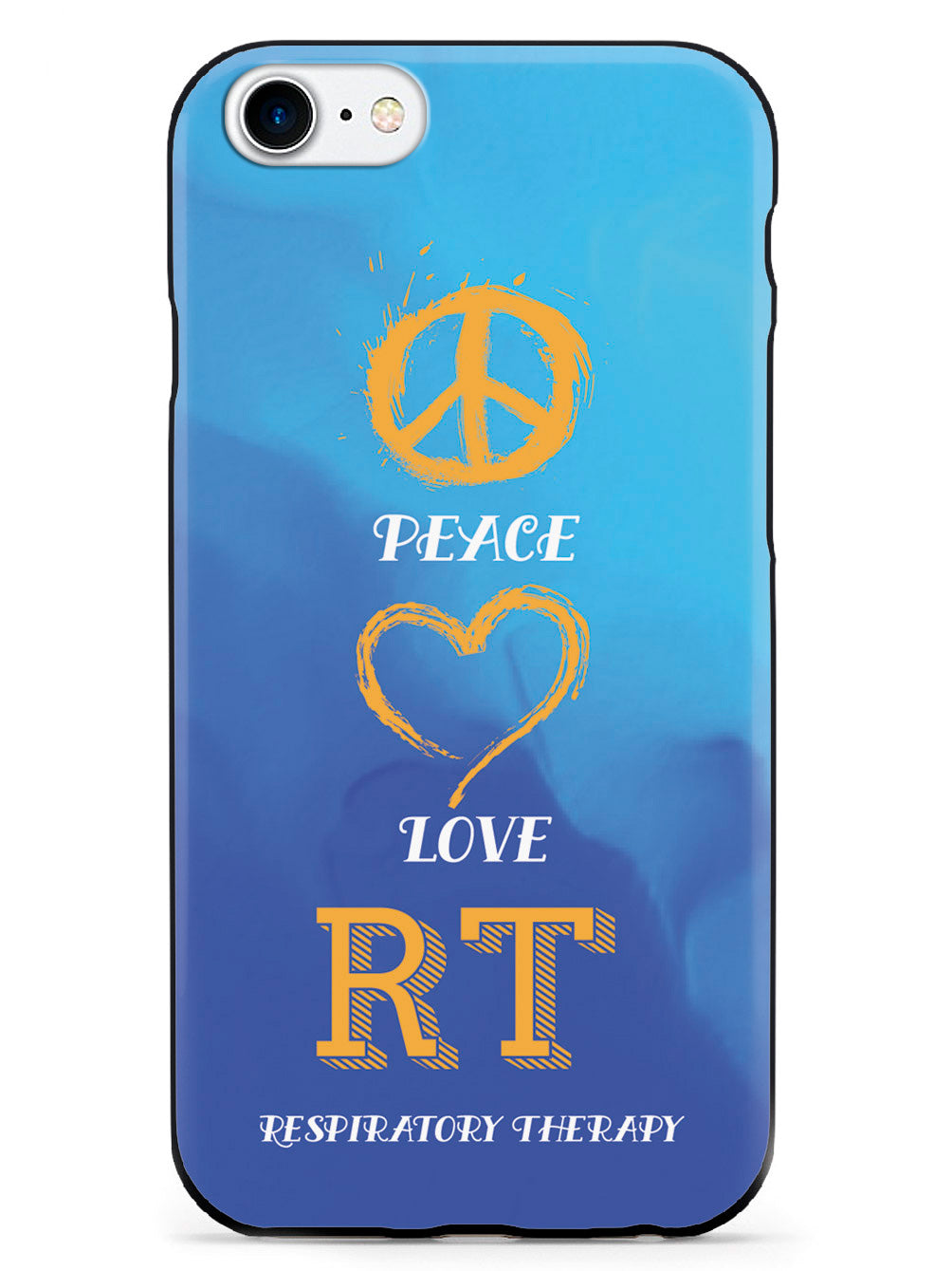 Peace, Love, Respiratory Therapy  - Black Case