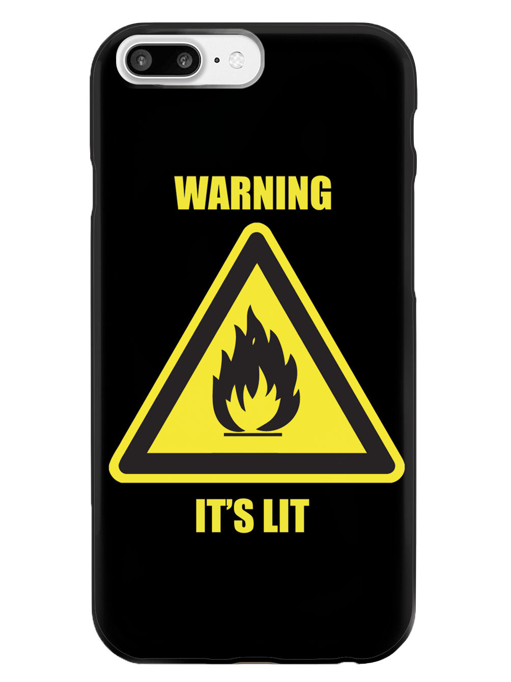 Warning - It's Lit - Black Case