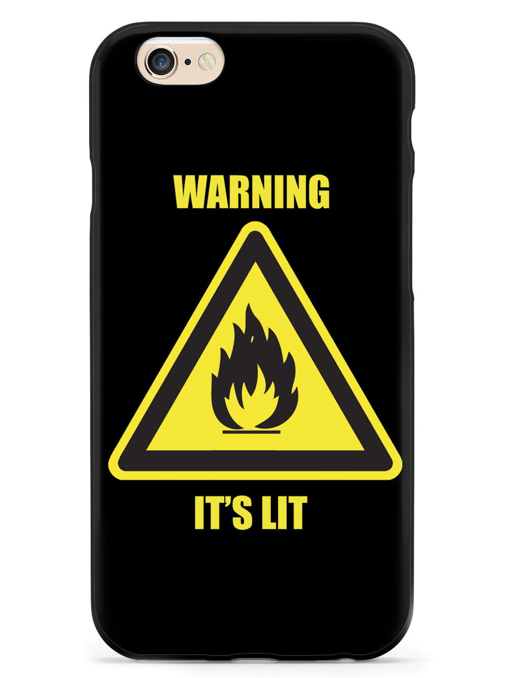 Warning - It's Lit - Black Case