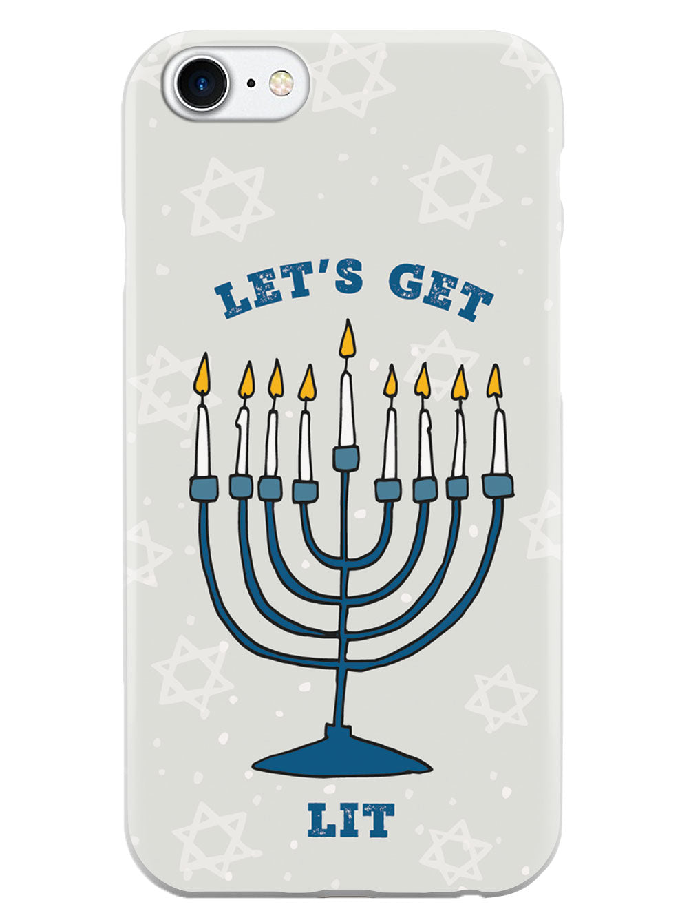 Hanukkah - Let's Get Lit - White Case