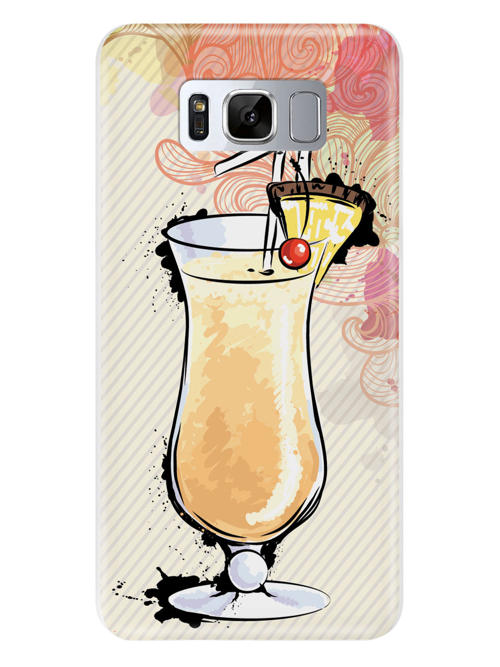Watercolor Pina Colada - White Case