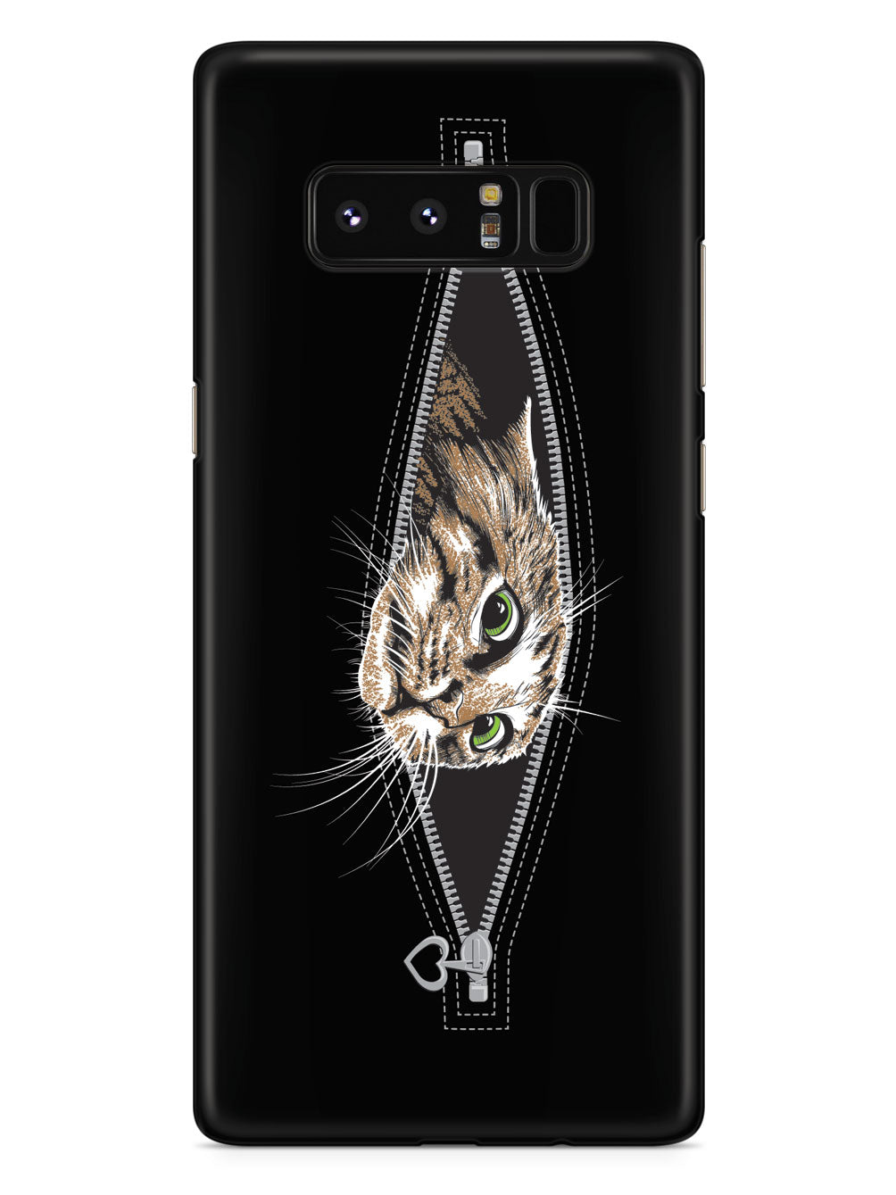 Zipper Cat - Black Case