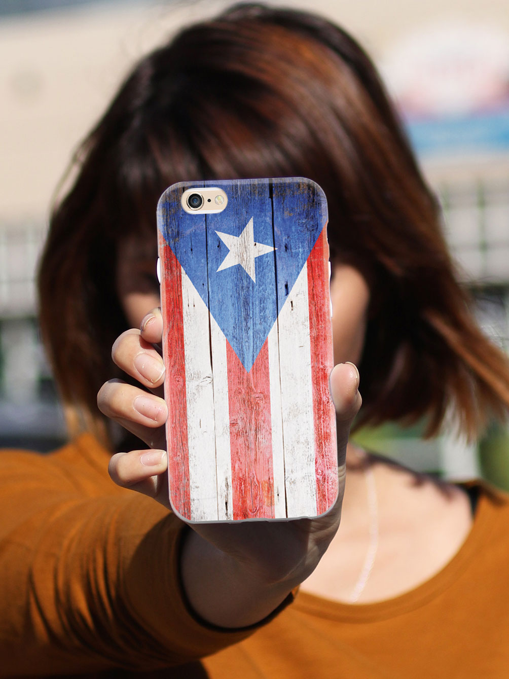 Puerto Rico - Textured Flag Case