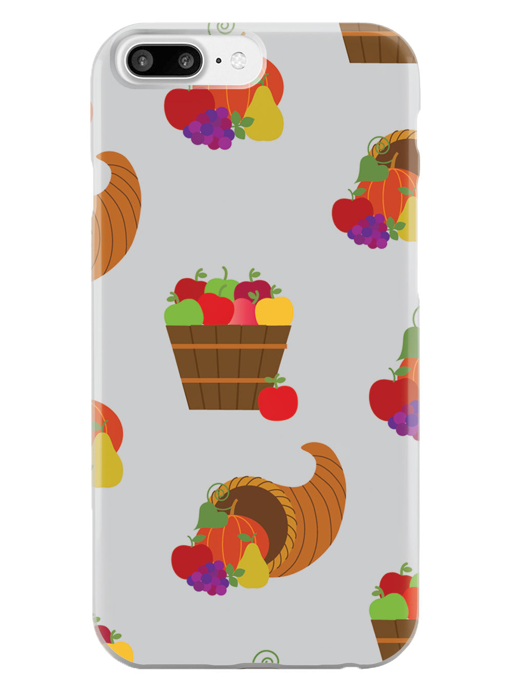 Cornucopia Pattern - White Case