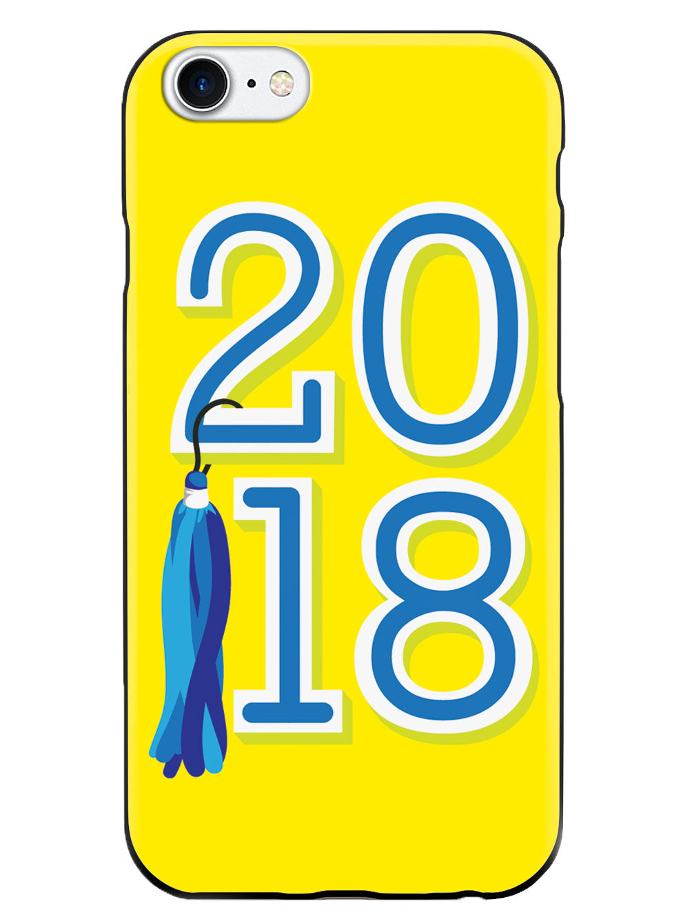 Class of 2018 - Yellow - Black Case