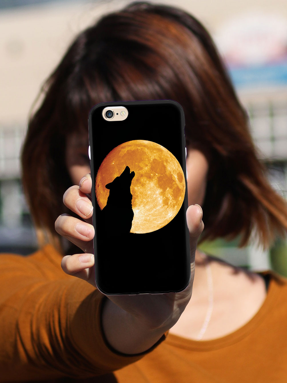 Halloween Moon - Howling Wolf Case