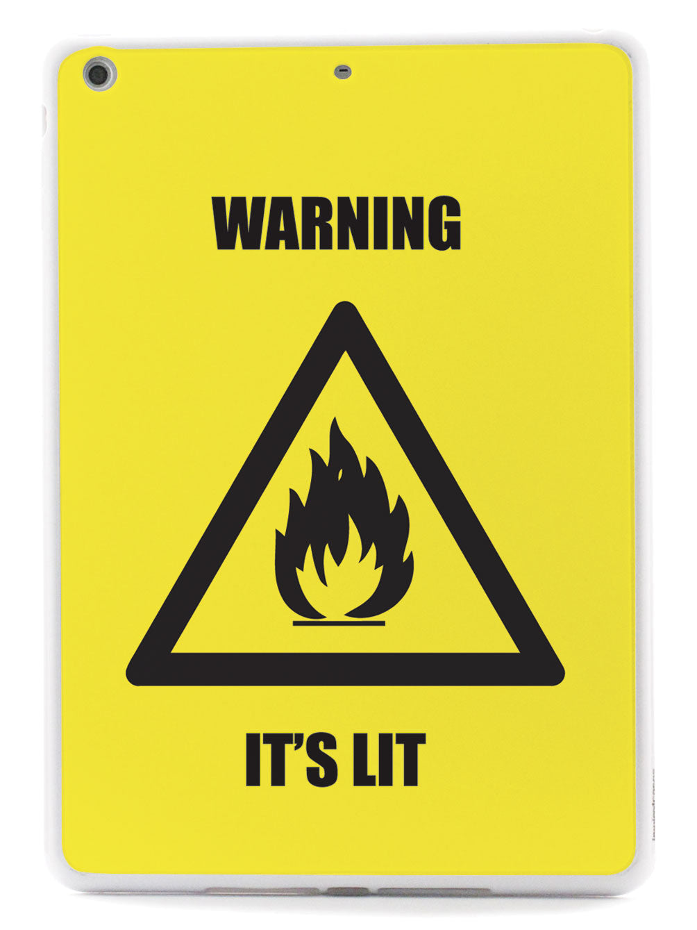 Warning - It's Lit - White Case