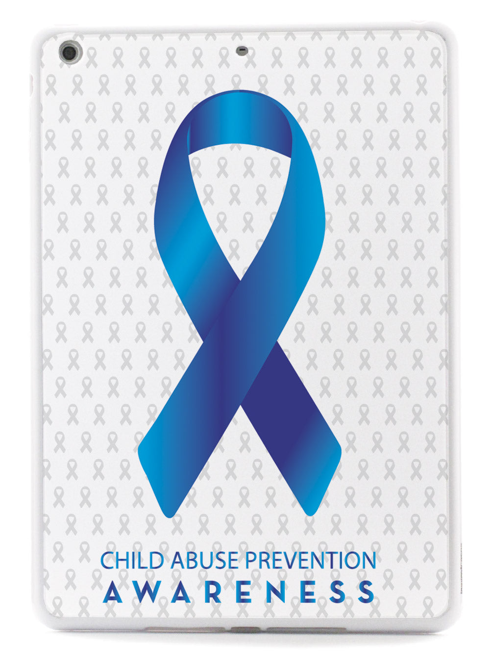 Child Abuse Prevention - Awareness Ribbon - White Case