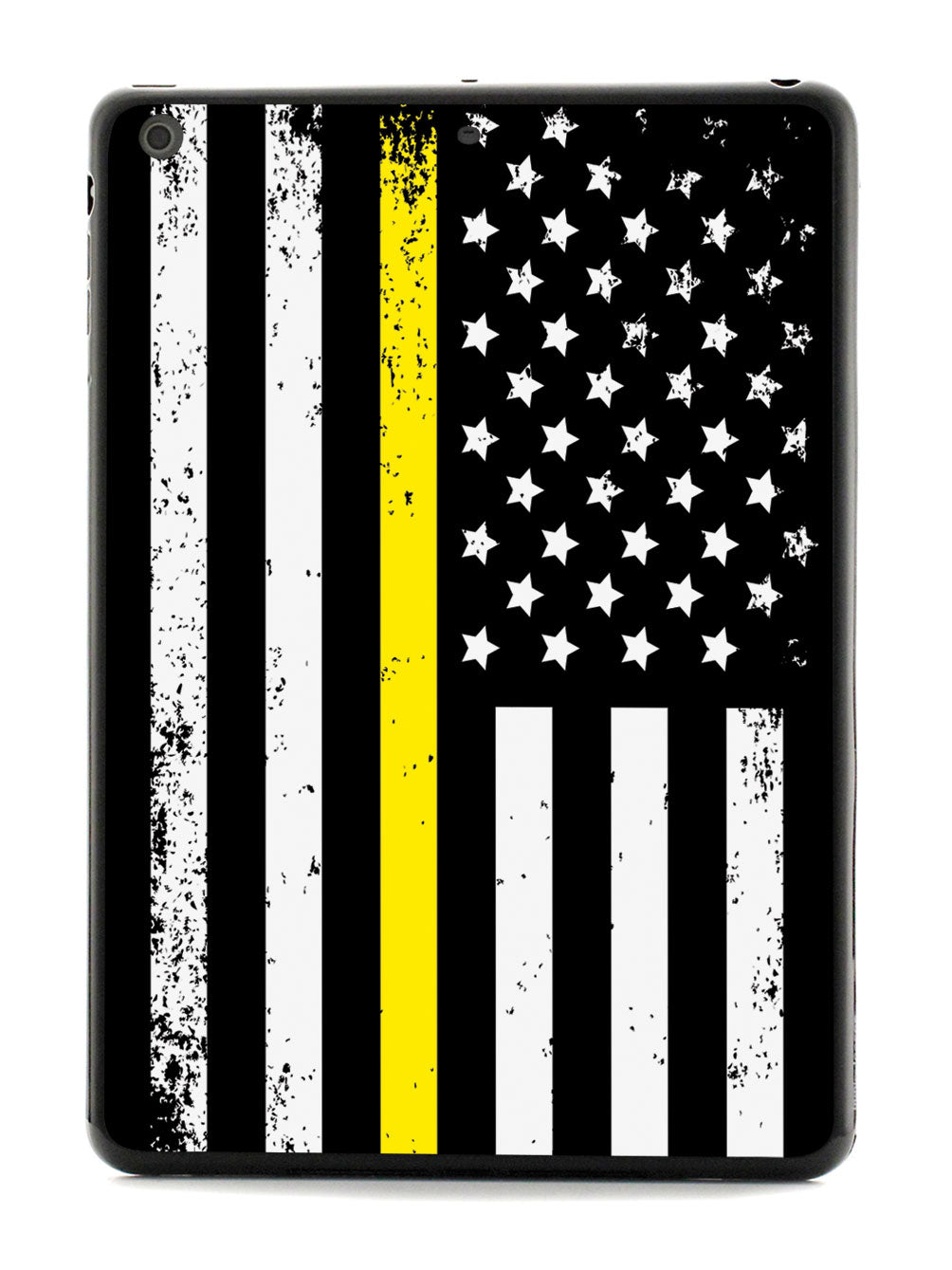 Downward American Flag - Thin Yellow Line Case