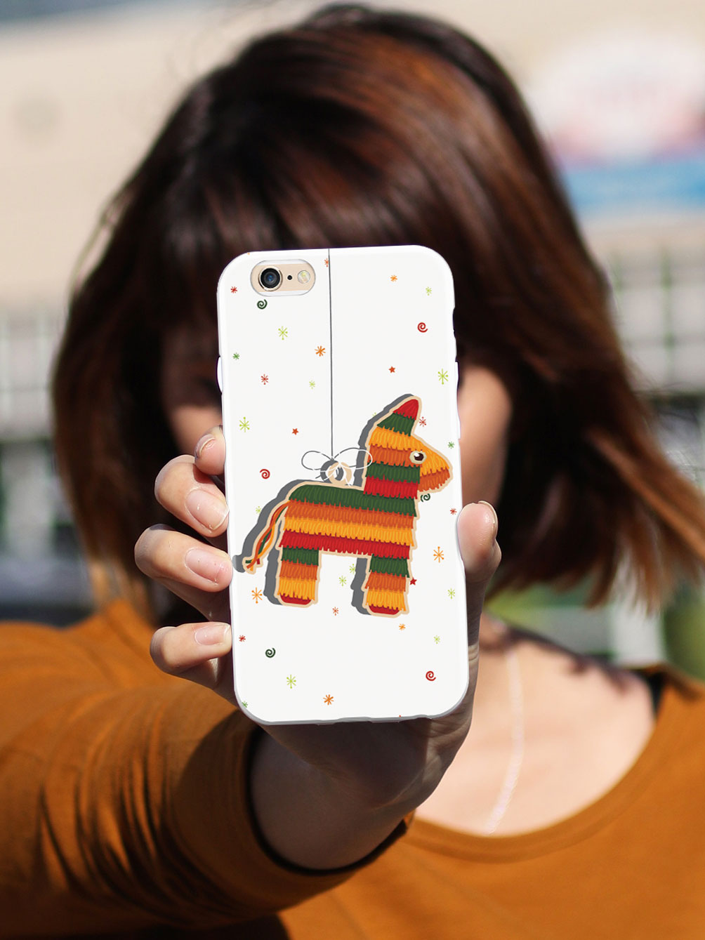 Pinata Case Cute Pinata - White Case – InspiredCases