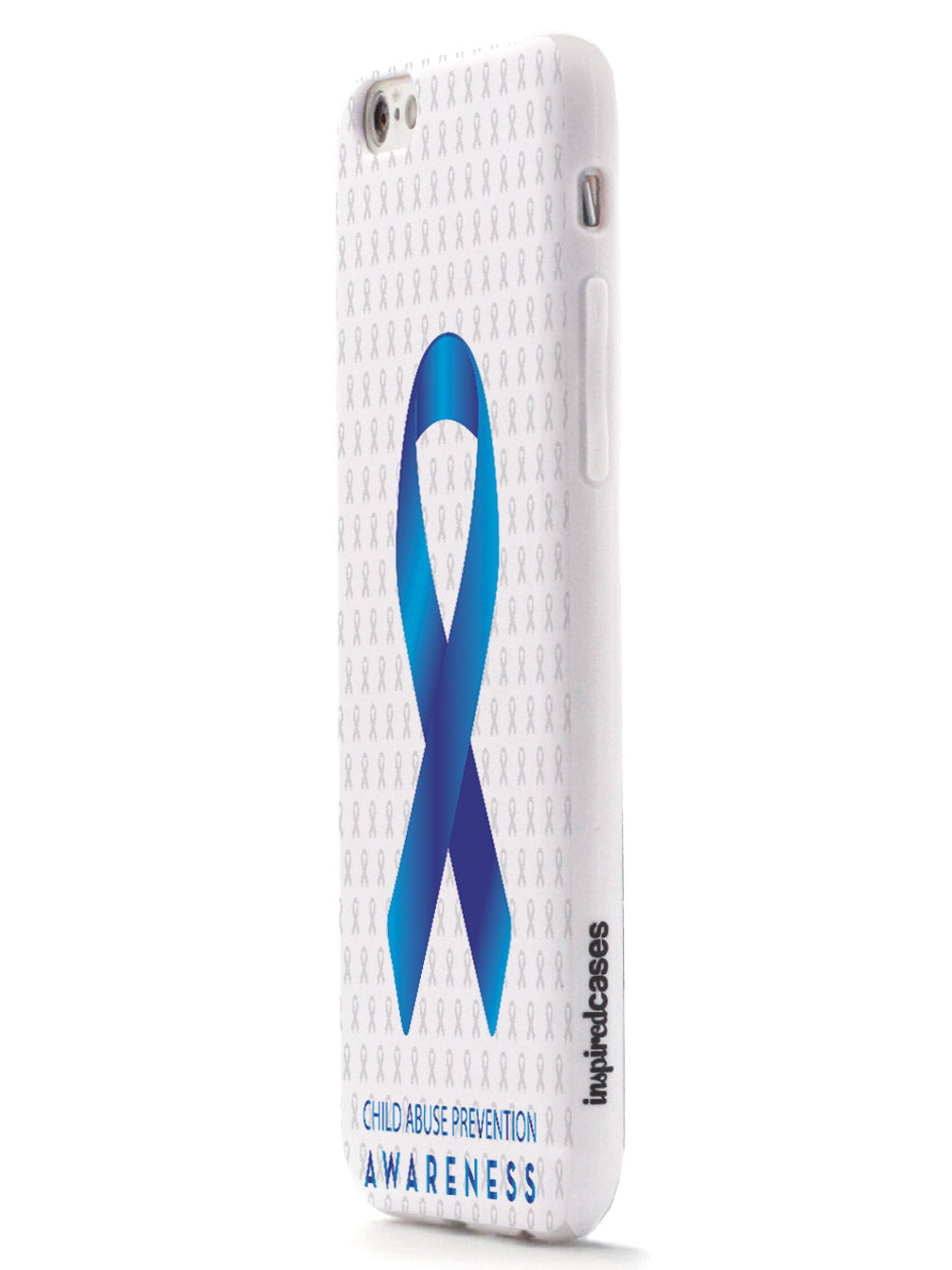 Child Abuse Prevention - Awareness Ribbon - White Case