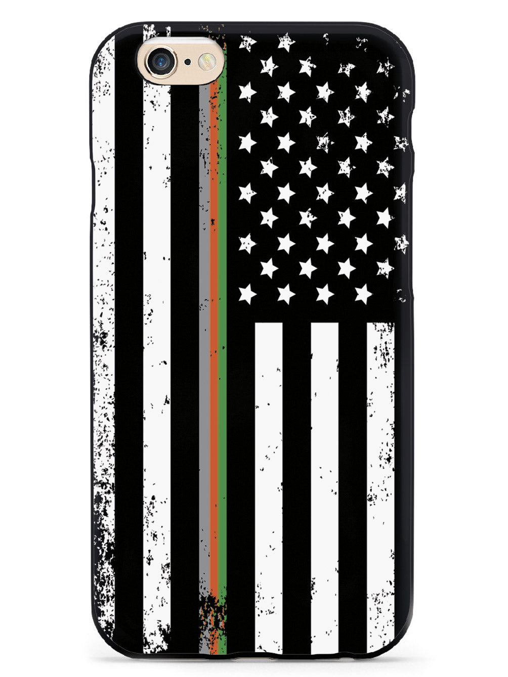Downward American Flag - Thin Lines 2 Case