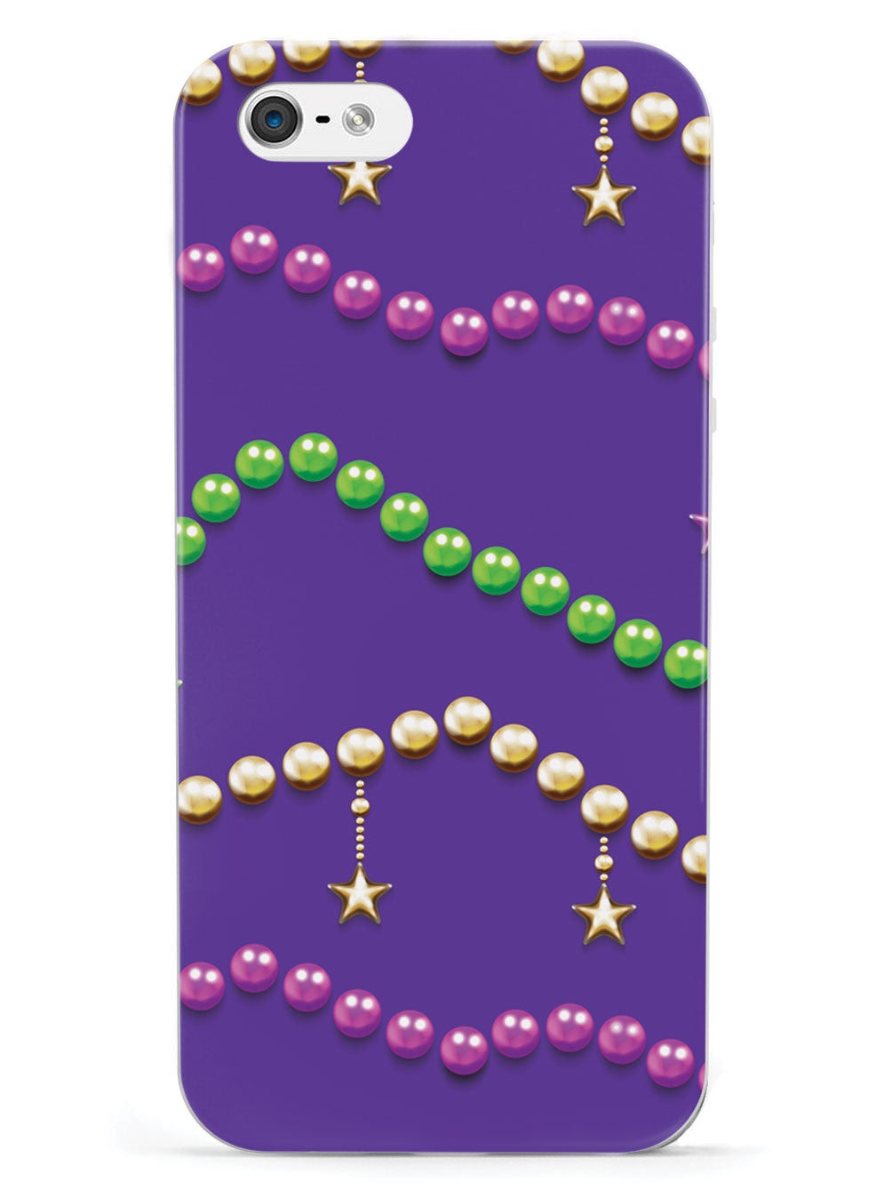 Mardi Gras Beads - White Case