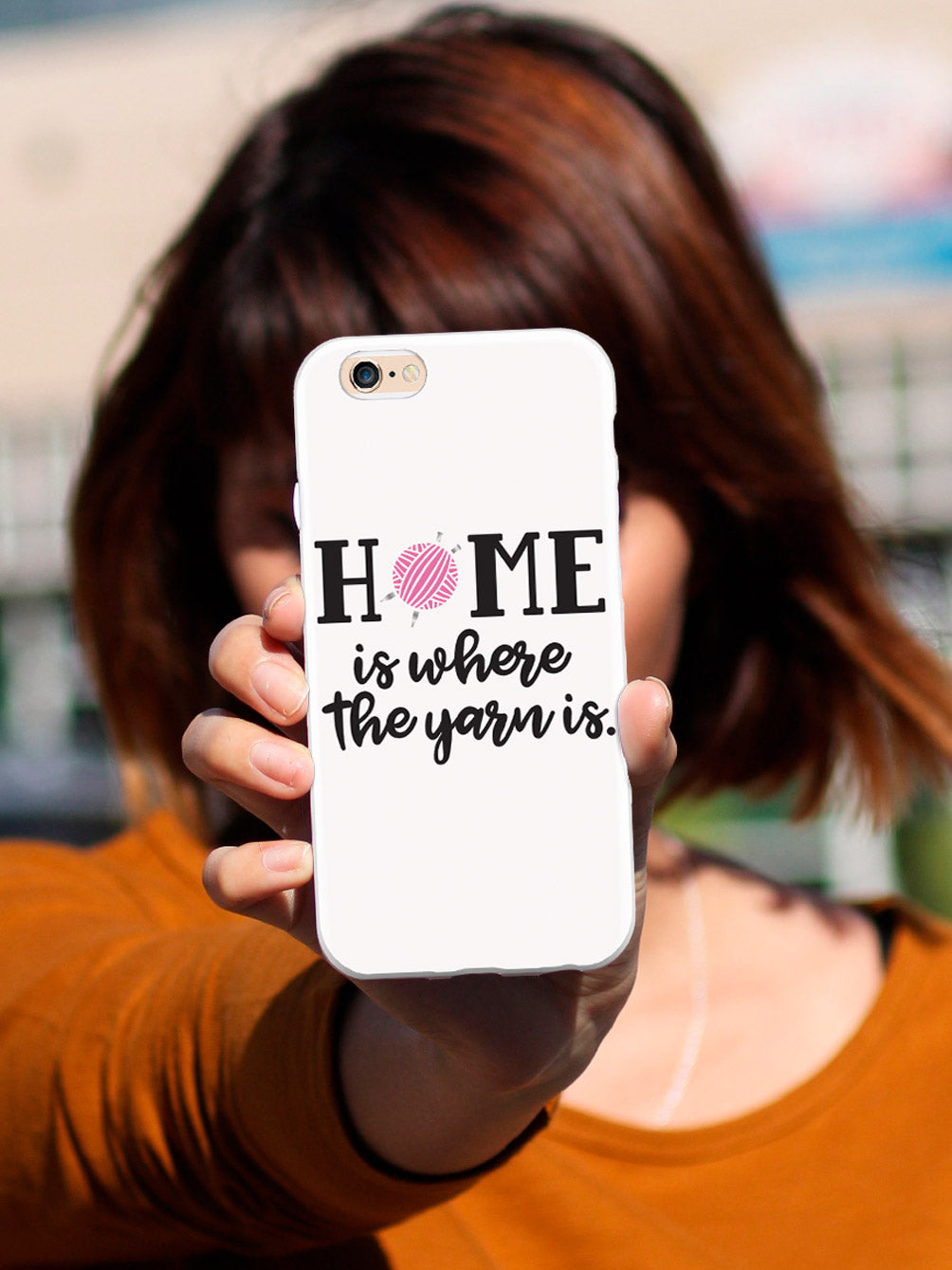 Home Is Where The Yarn Is - White Case