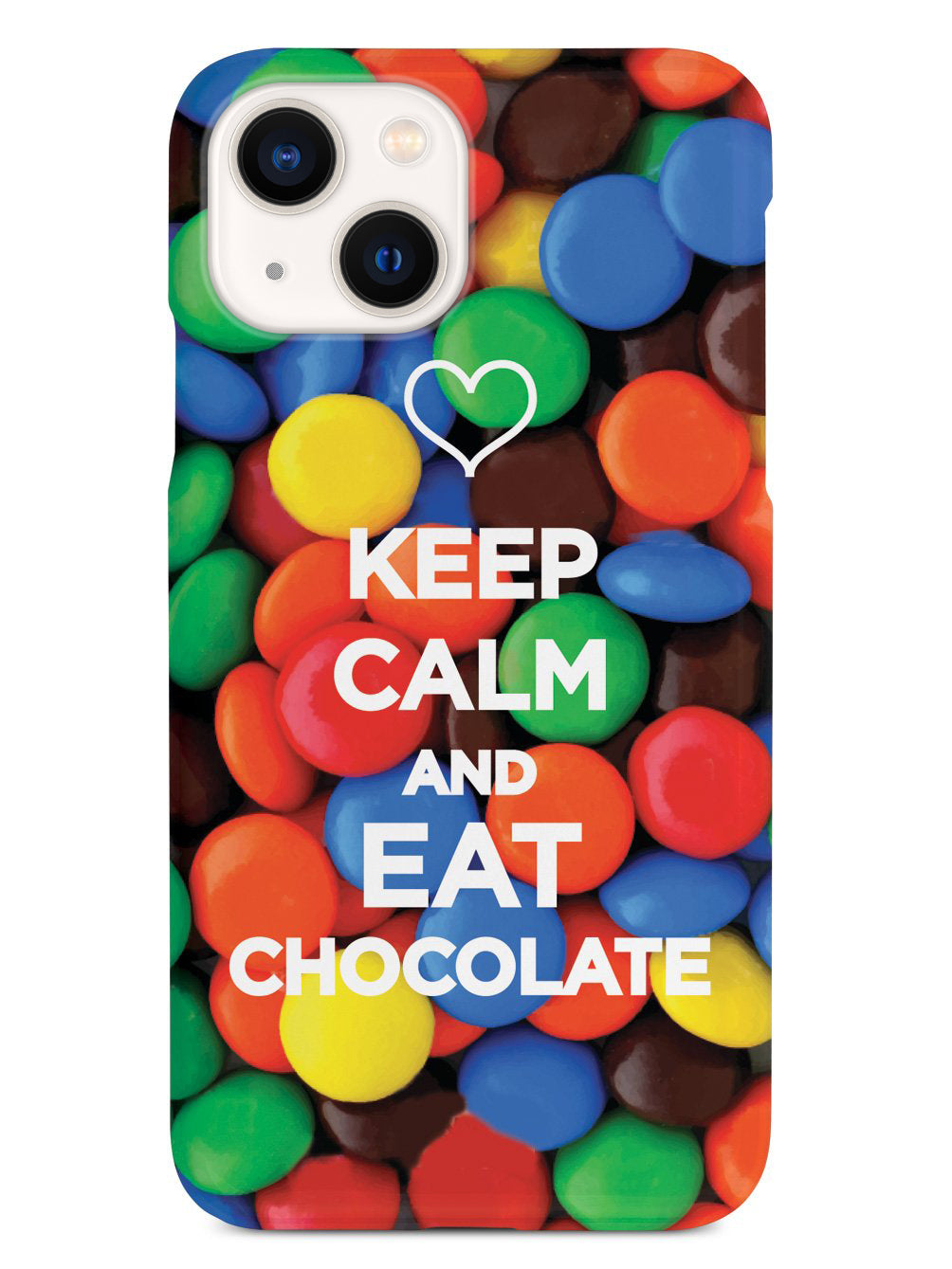 Keep Calm & Eat Chocolate Humor Funny Case