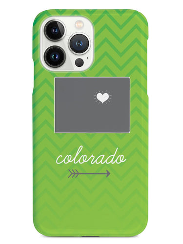 Colorado Chevron Pattern State Case