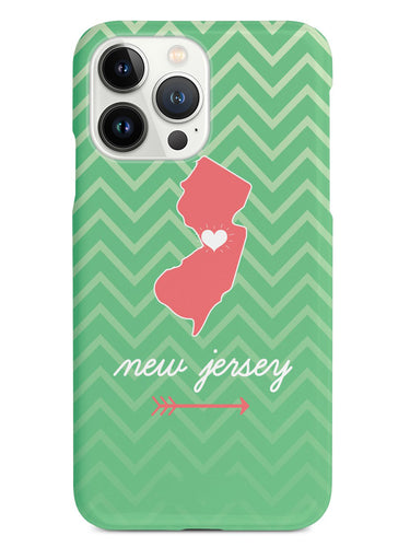 New Jersey Chevron Pattern State Case