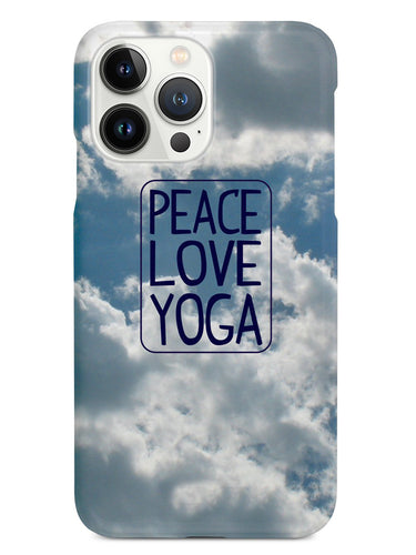 Peace, Love, Yoga Case