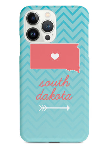 South Dakota Chevron Pattern State Case