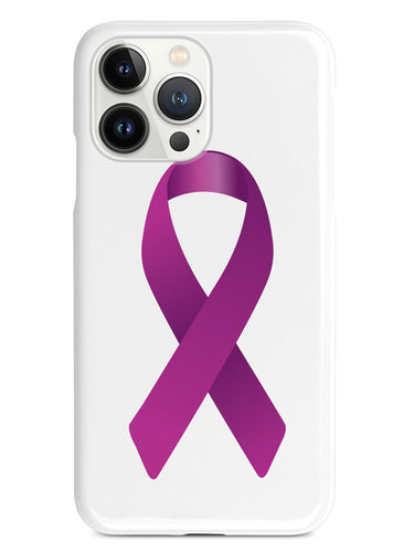 Violet Awareness Ribbon Case