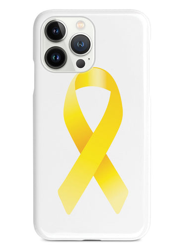 Yellow Awareness Ribbon Case
