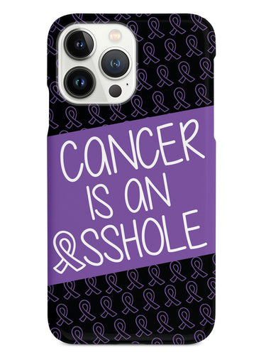 Cancer is an ASSHOLE Purple Case