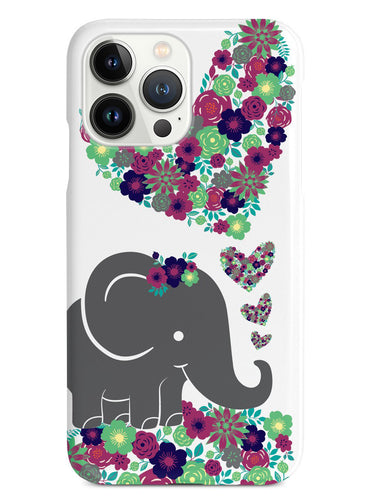 Flower Elephant Pattern Case