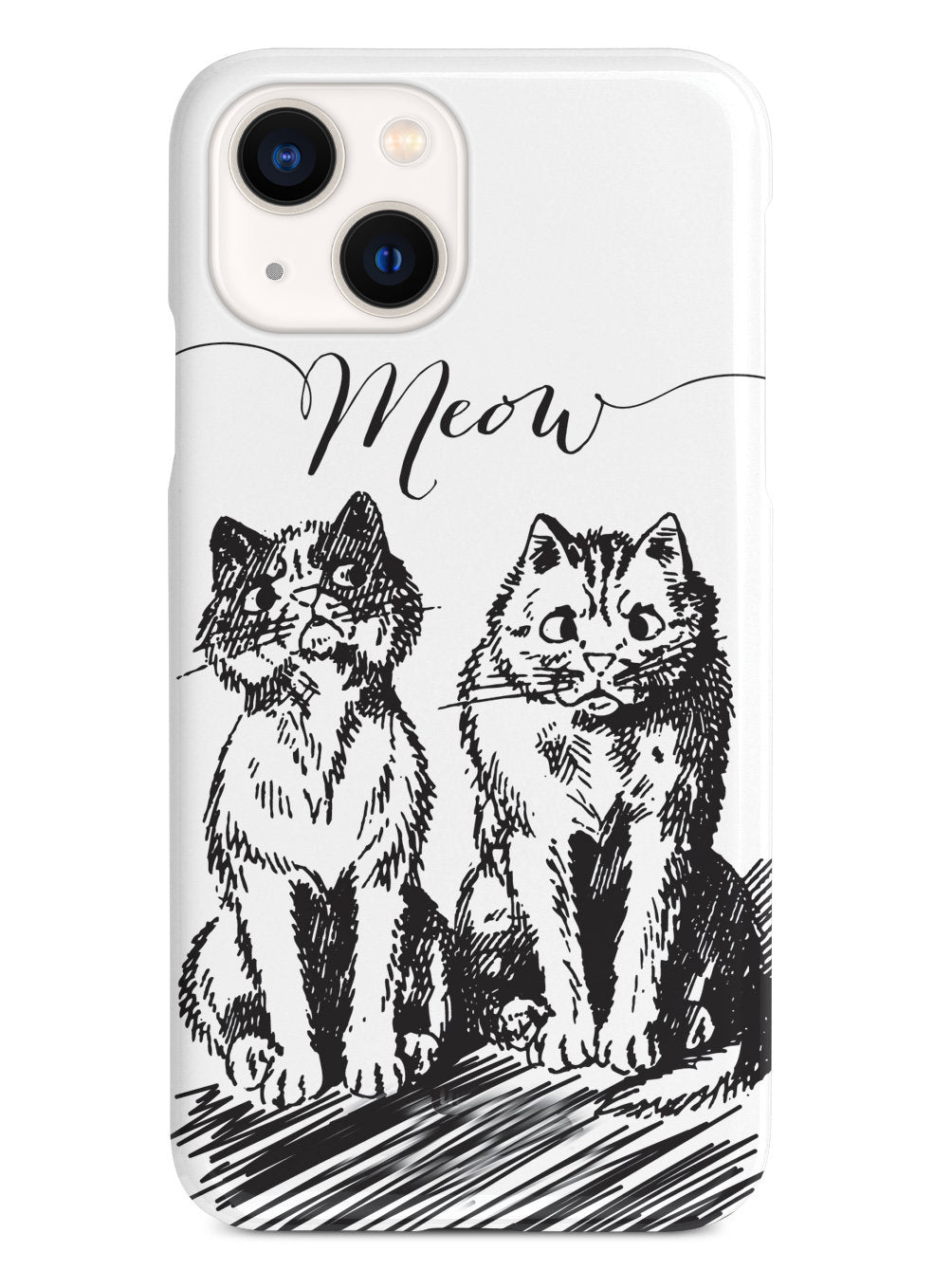 Meow! Sketchy Kitties Cat Case