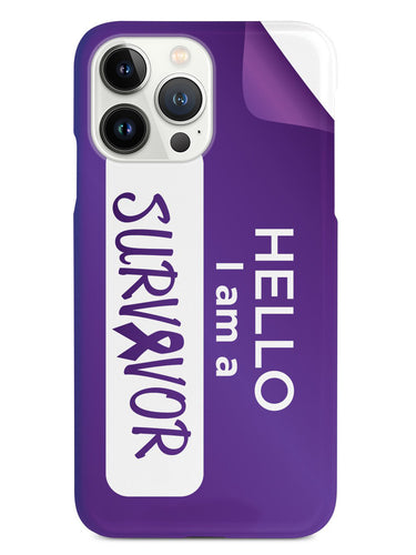 Hello, I am a Survivor  - Purple Case