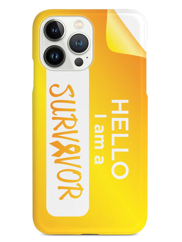 Hello, I am a Survivor  - Yellow Case