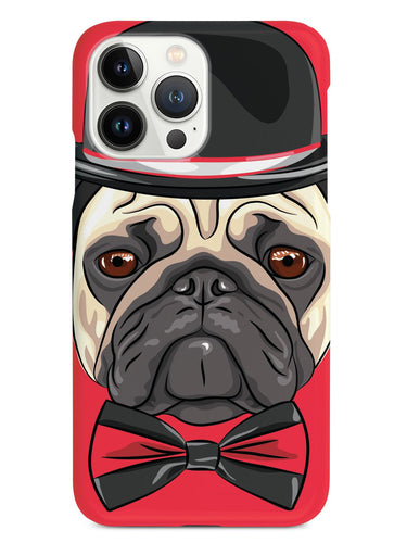 Mr. Pug Fancy Dog Funny  Case