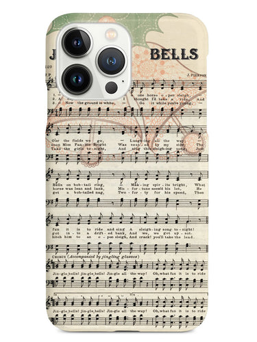 Vintage Jingle Bells Notes Christmas Case