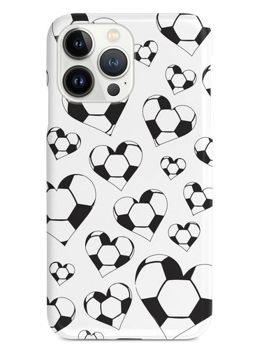 Soccer Heart Pattern Case