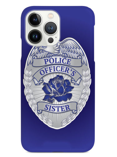 Police Officer's Sister Badge Case