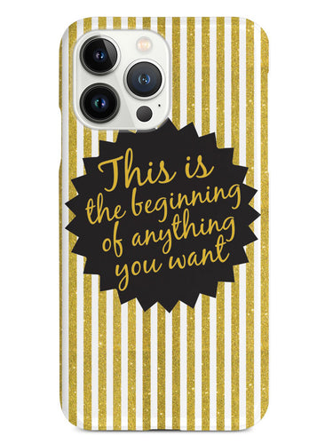 This is the Beginning Case