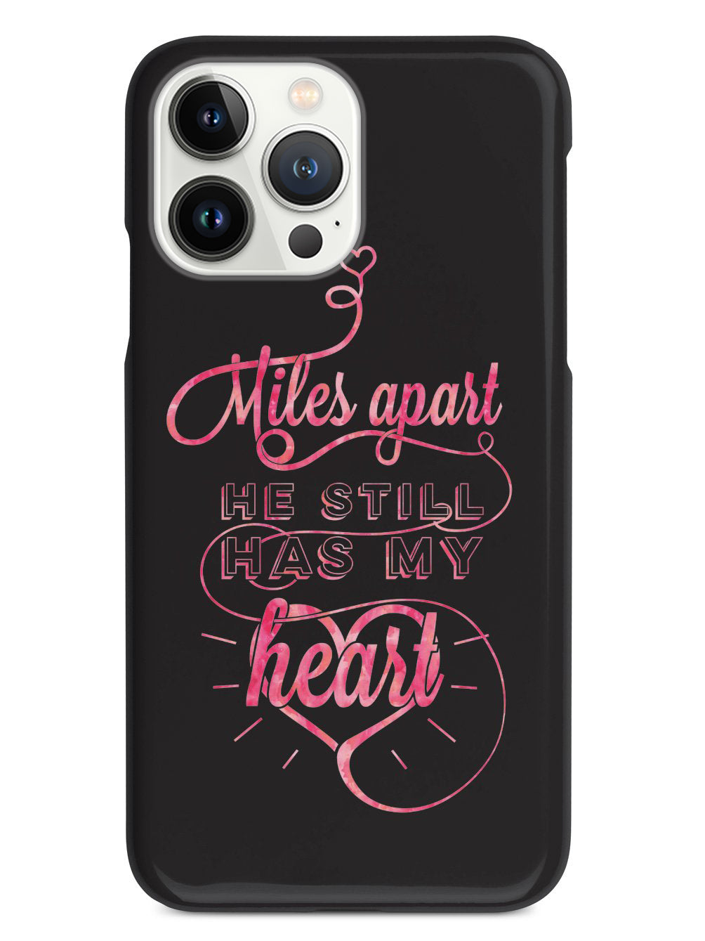 Miles Apart, Still Has My Heart Case