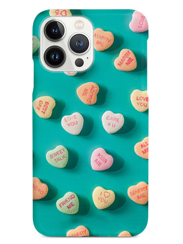 Scattered Candy Hearts - Valentines Day Case